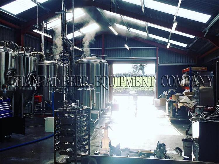 <b>1000L Micro brew system installed in Ireland Brewery</b>